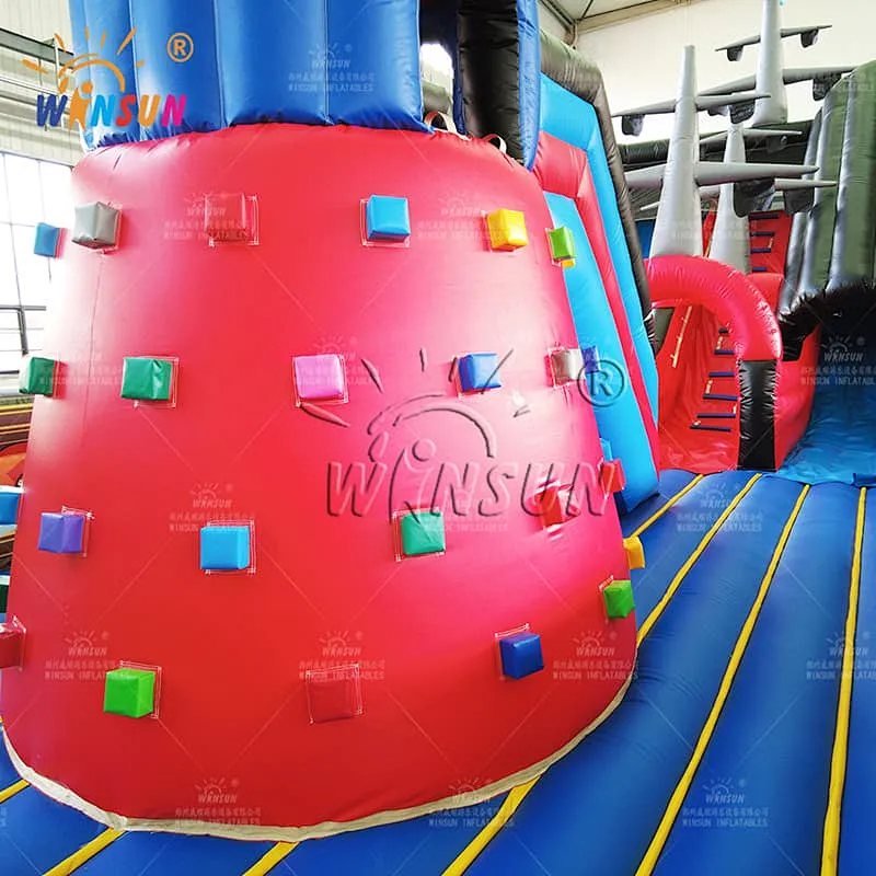 Giant Custom Pirate Ship Inflatable Playground